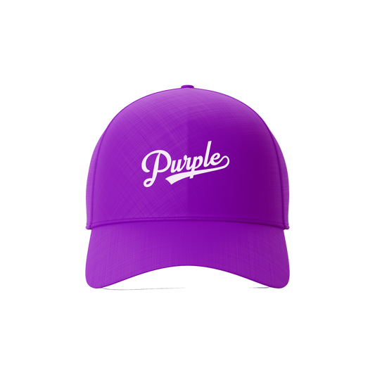 Purple Flat Bill Cap