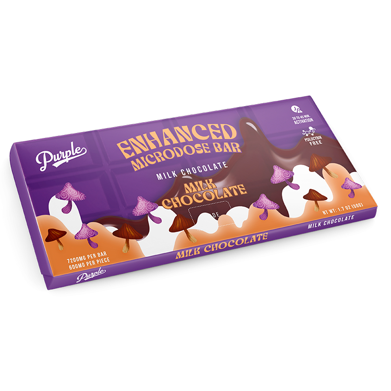 Enhanced Microdose Bar | Milk Chocolate